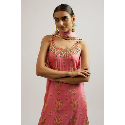 Gopi Vaid Advika Strappy Sharara Set