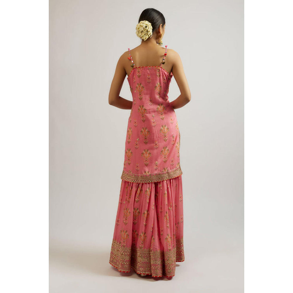 Gopi Vaid Advika Strappy Sharara Set