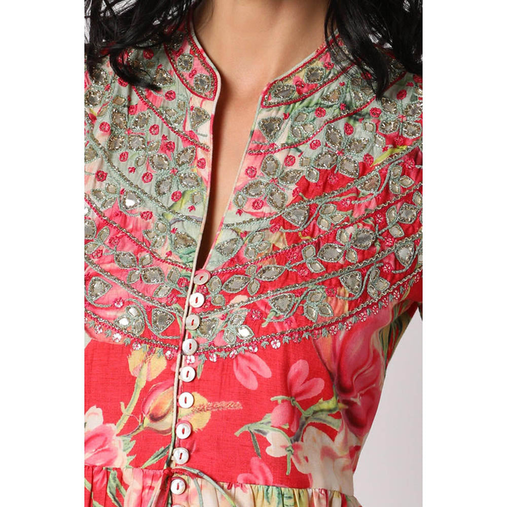 Gopi Vaid Khushi Jacket Style Tunic Set