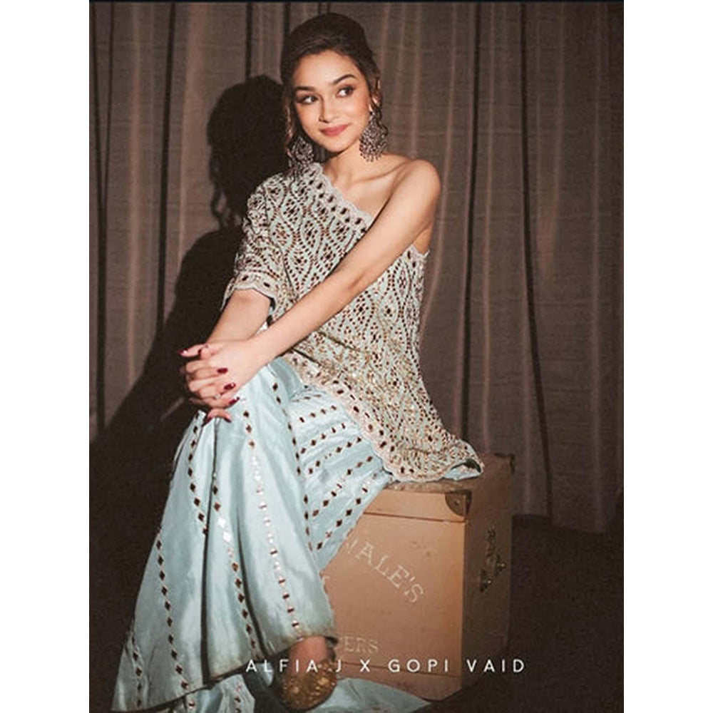 Gopi Vaid Alfia J in Joan Pant Set