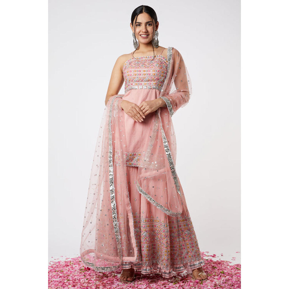 Gopi Vaid Noor Yoke Sharara Set
