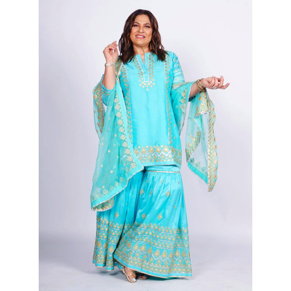 Gopi Vaid Archana Puransingh Shiddat Sharara Set