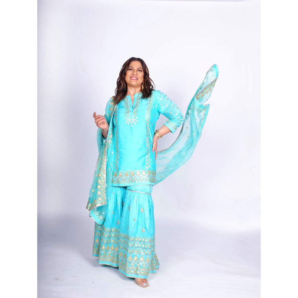 Gopi Vaid Archana Puransingh Shiddat Sharara Set