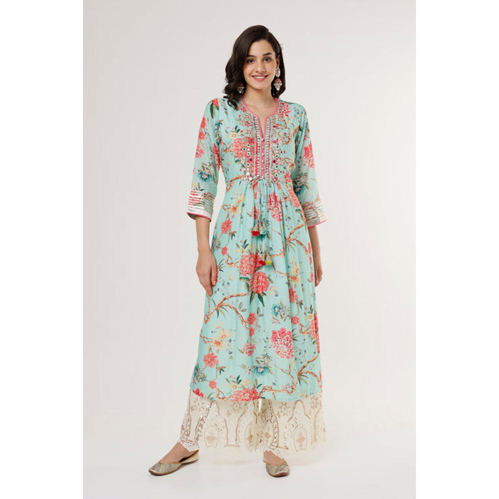 Gopi Vaid Chaitali Jacket style Tunic Set