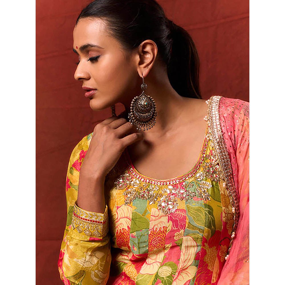 Gopi Vaid Deepti Anarkali set-Hebah Patel