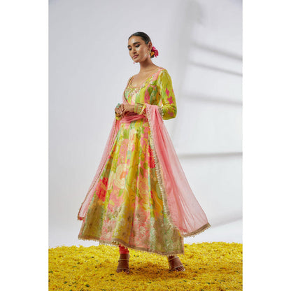 Gopi Vaid Deepti Anarkali set-Hebah Patel