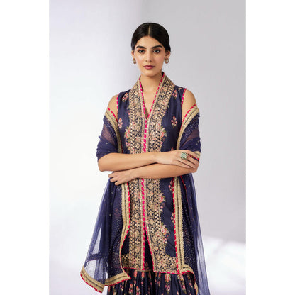 Gopi Vaid Dhriti Sleeveless Sharara Set