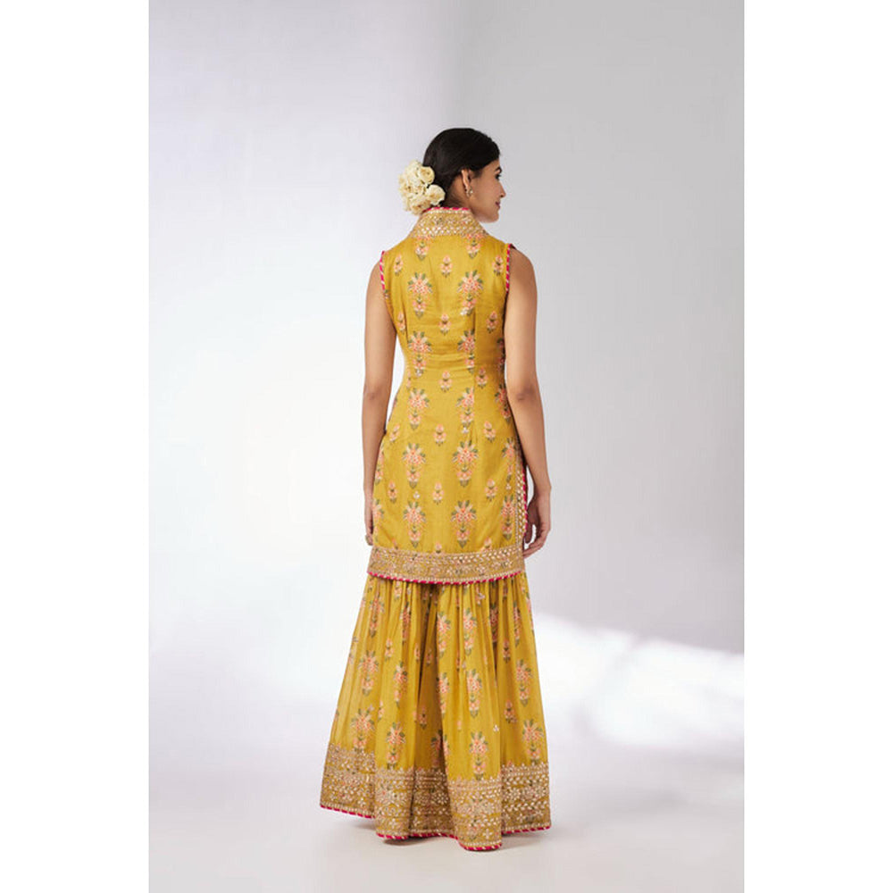 Gopi Vaid Dhriti Sleeveless Sharara Set