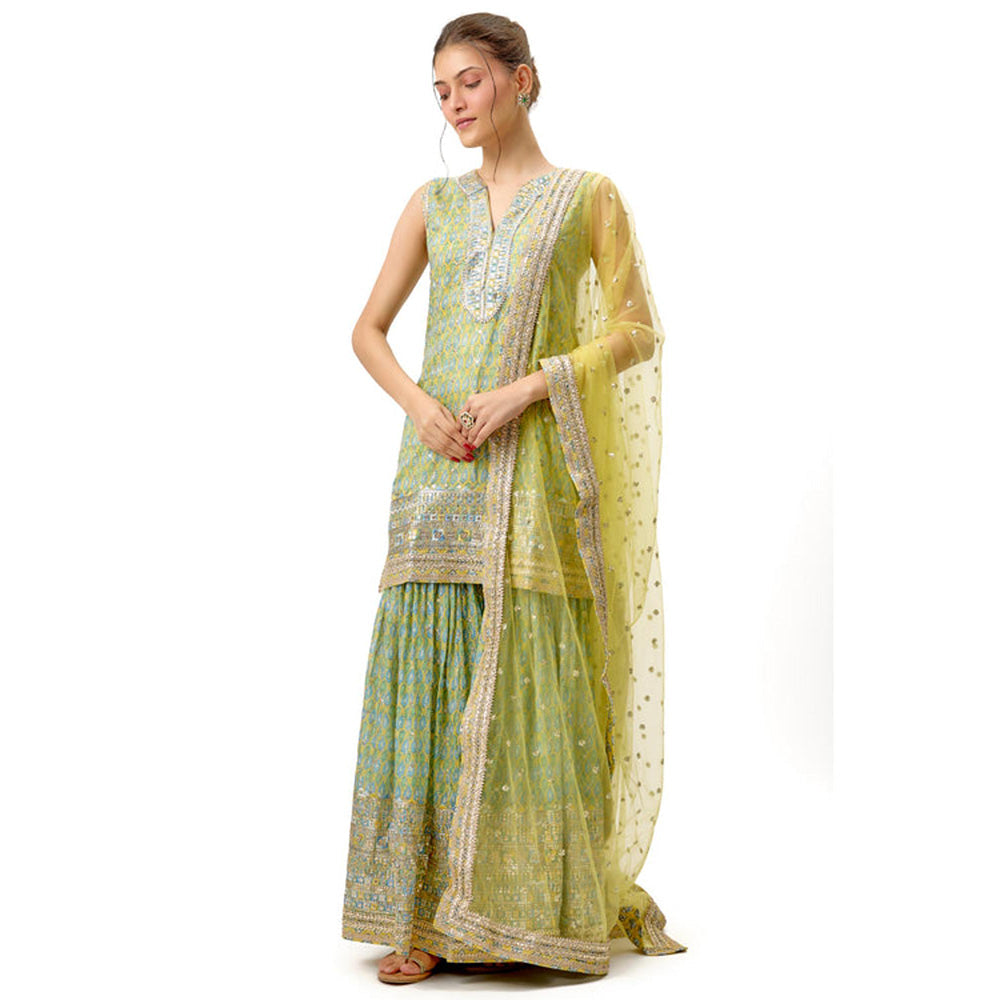 Gopi Vaid Dhruvi Sharara Set