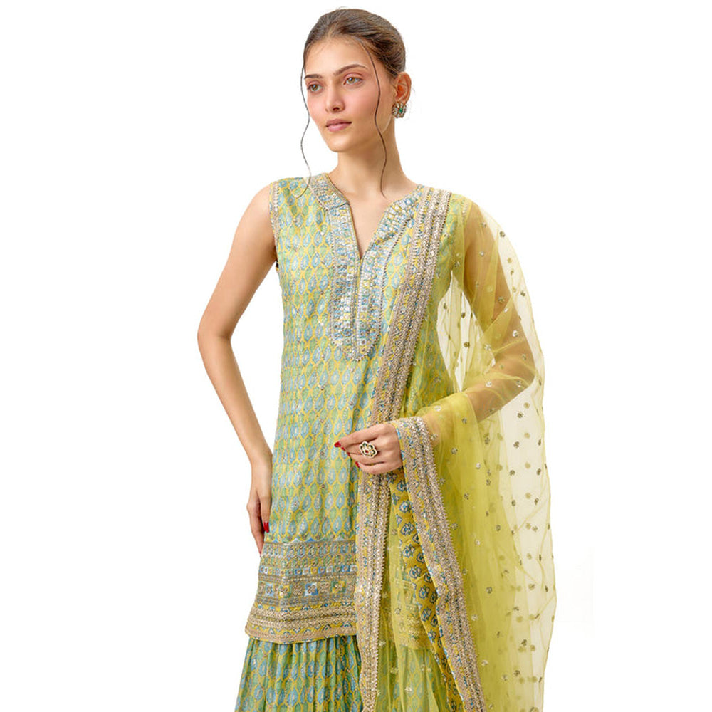 Gopi Vaid Dhruvi Sharara Set