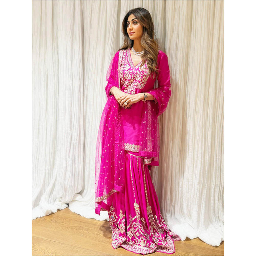 Gopi Vaid Ekantika Sharara Set -Shilpa Shetty