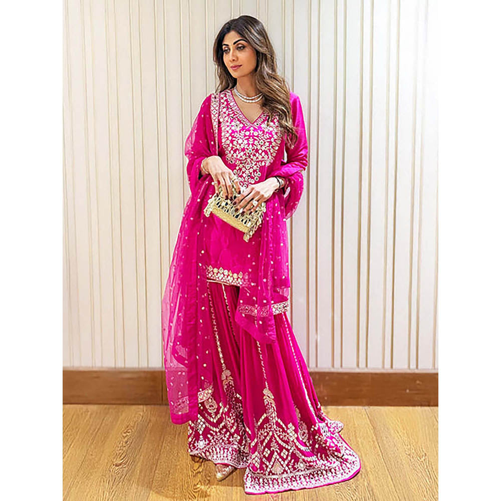 Gopi Vaid Ekantika Sharara Set -Shilpa Shetty