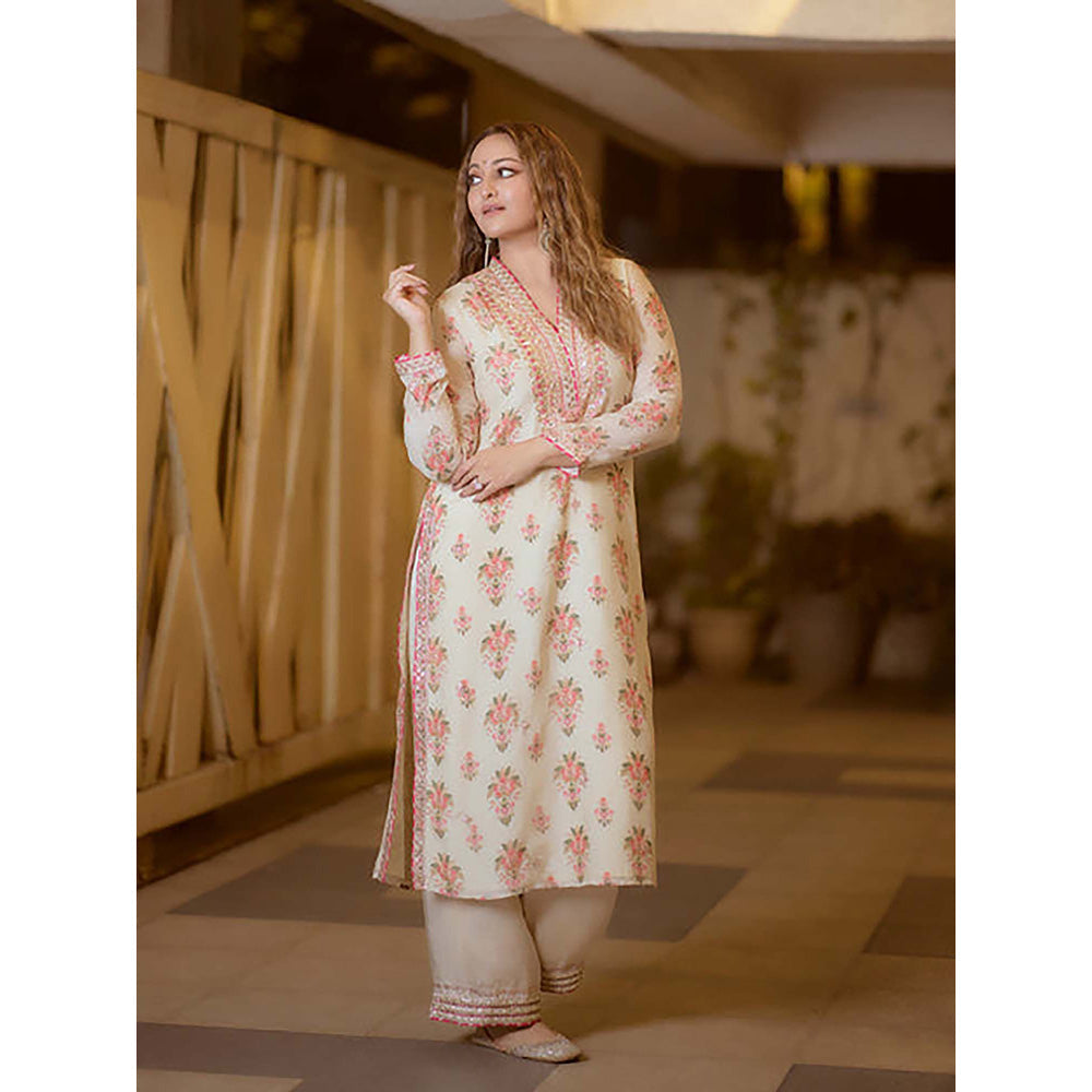Gopi Vaid Gargi Tunic with Palazzo-Sonakshi Sinha
