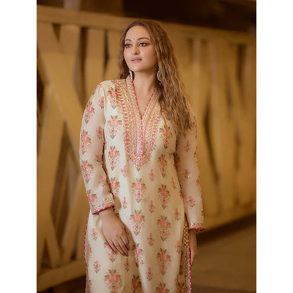 Gopi Vaid Gargi Tunic with Palazzo-Sonakshi Sinha