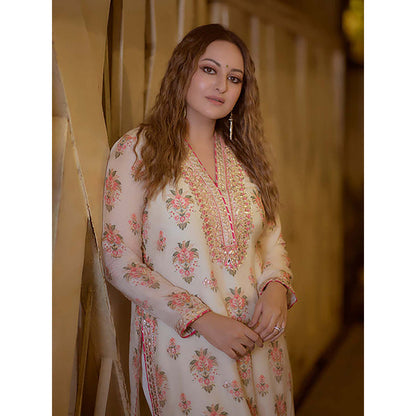 Gopi Vaid Gargi Tunic with Palazzo-Sonakshi Sinha