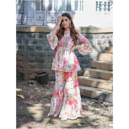 Gopi Vaid House Of Misu In Khushi Peplum Sharara Set