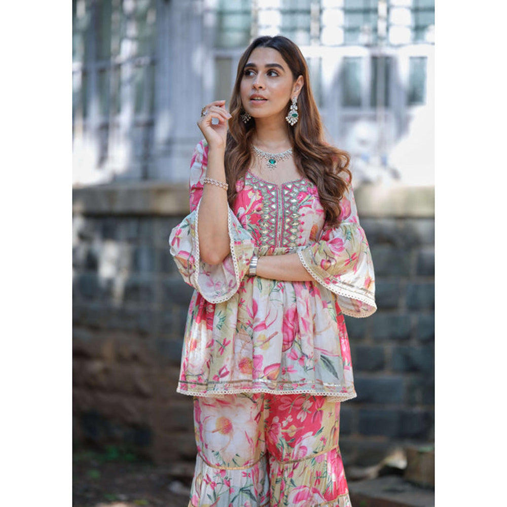 Gopi Vaid House Of Misu In Khushi Peplum Sharara Set