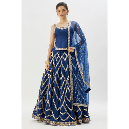 Gopi Vaid Prema Lehenga with Blouse and Dupatta