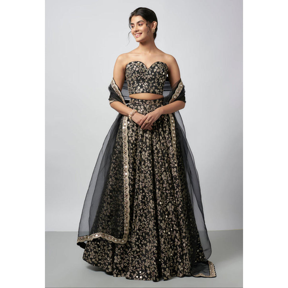 Gopi Vaid Harshini Lehenga with Blouse and Dupatta