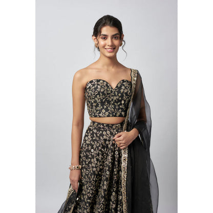 Gopi Vaid Harshini Lehenga with Blouse and Dupatta