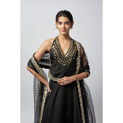 Gopi Vaid Aashreen Lehenga with Blouse and Dupatta