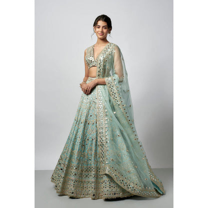 Gopi Vaid Sama Lehenga with Blouse and Dupatta
