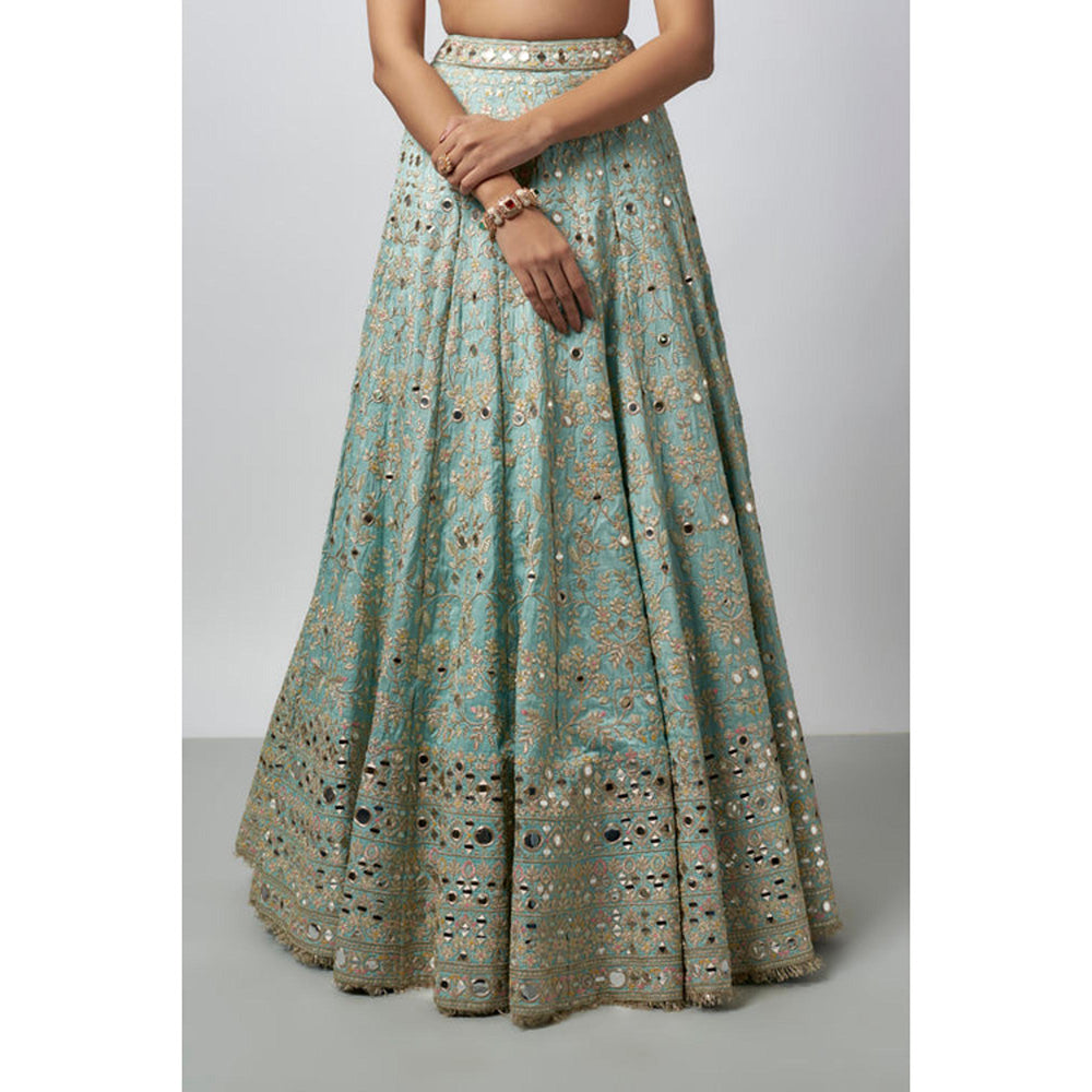 Gopi Vaid Sama Lehenga with Blouse and Dupatta