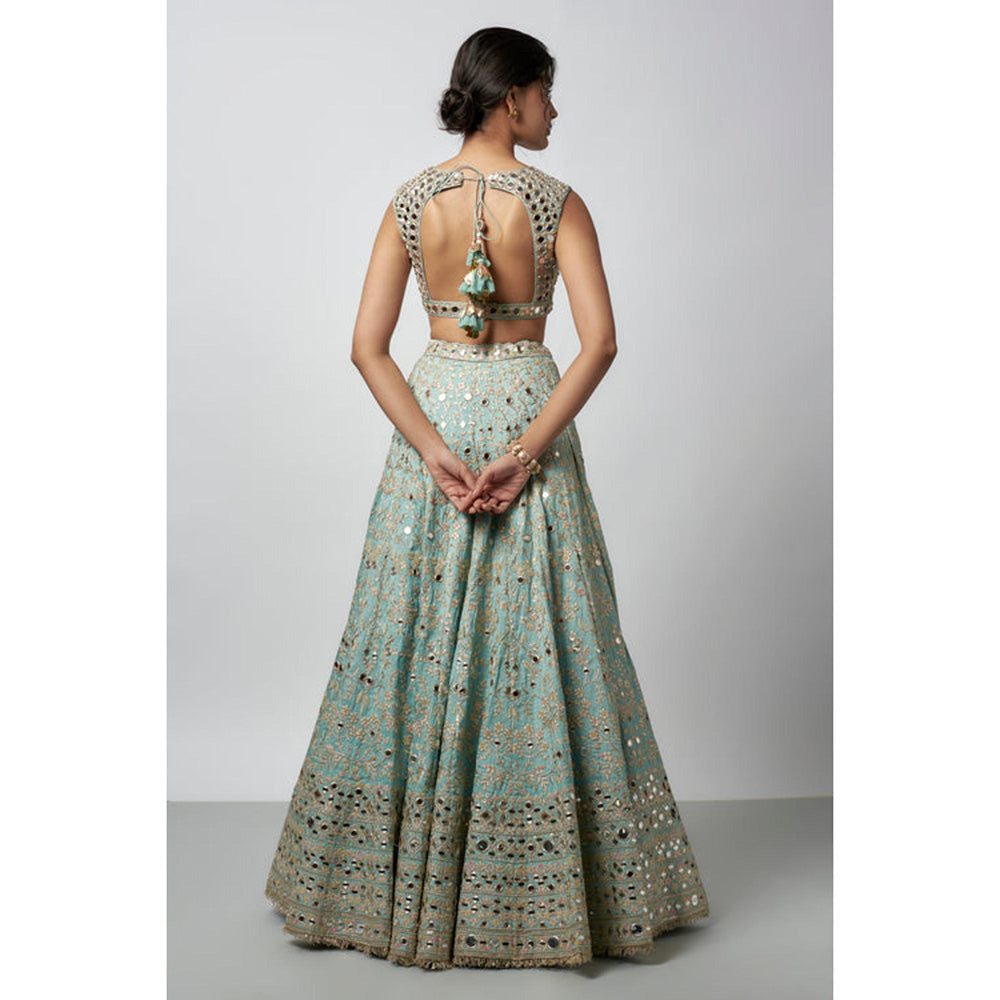 Gopi Vaid Sama Lehenga with Blouse and Dupatta