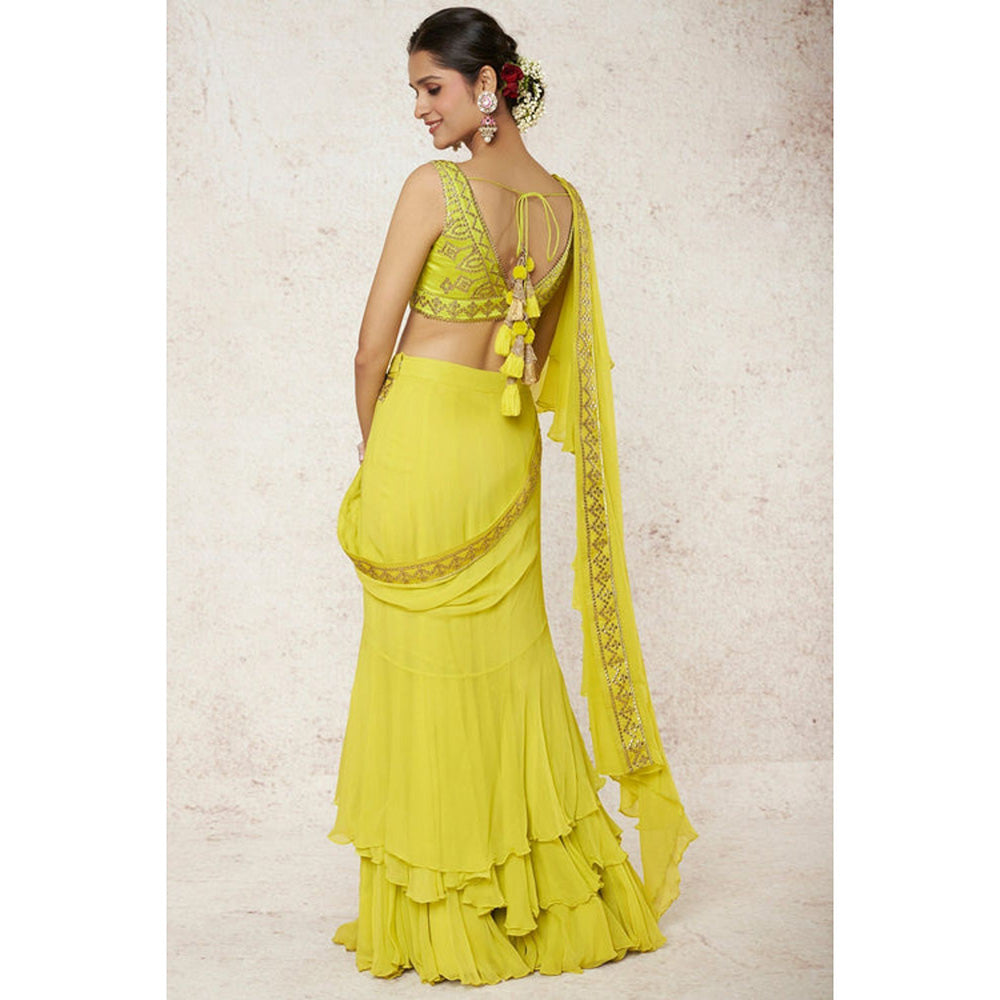Gopi Vaid Abshar Saree with Stitched Blouse