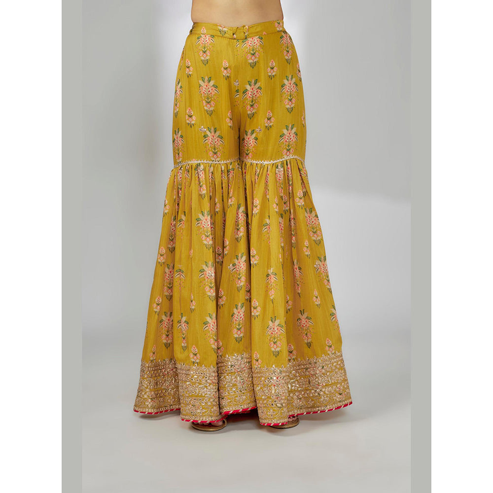 Gopi Vaid Mustard Kurt with Dupatta