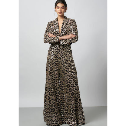 Gopi Vaid Black Seher Dutta In Shion Pant with Blazer