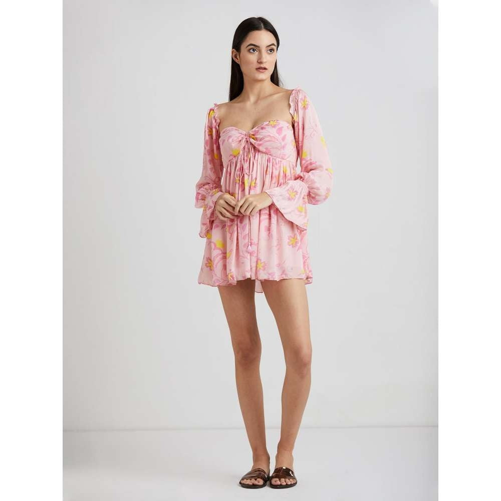 GUAPA Maria Mini Dress - Pink