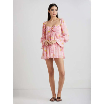GUAPA Maria Mini Dress - Pink