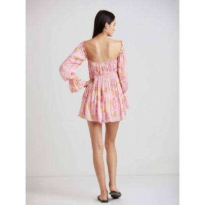 GUAPA Maria Mini Dress - Pink