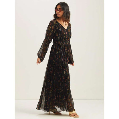 GUAPA Feriha Tiered Maxi Dress