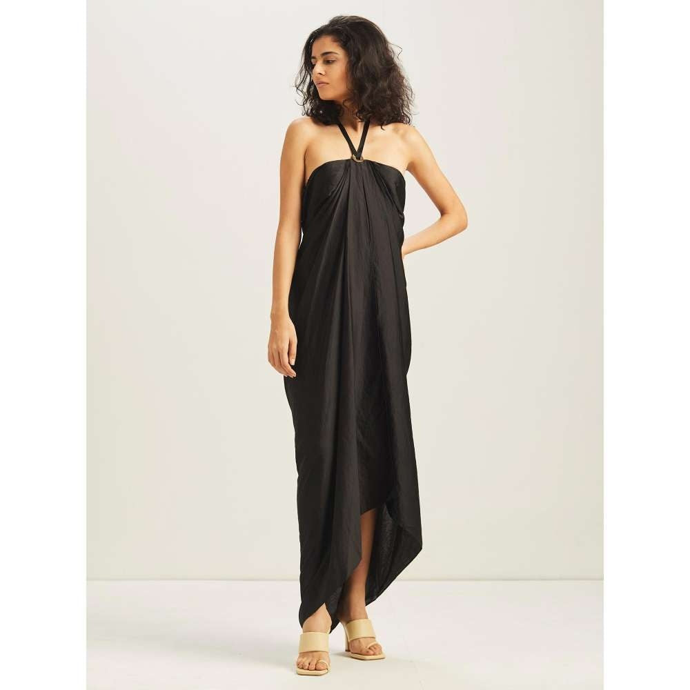 GUAPA Girlfriend Sarong Dress - Black