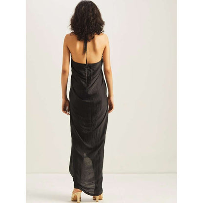 GUAPA Girlfriend Sarong Dress - Black