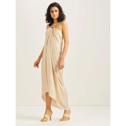 GUAPA Girlfriend Sarong Dress - Champagne