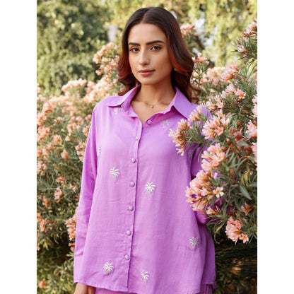 Gulaal Coconut Embroidered Co-Ord (Set of 2)