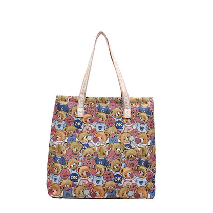 HENNEY BEAR Bear Popo Tote Bag