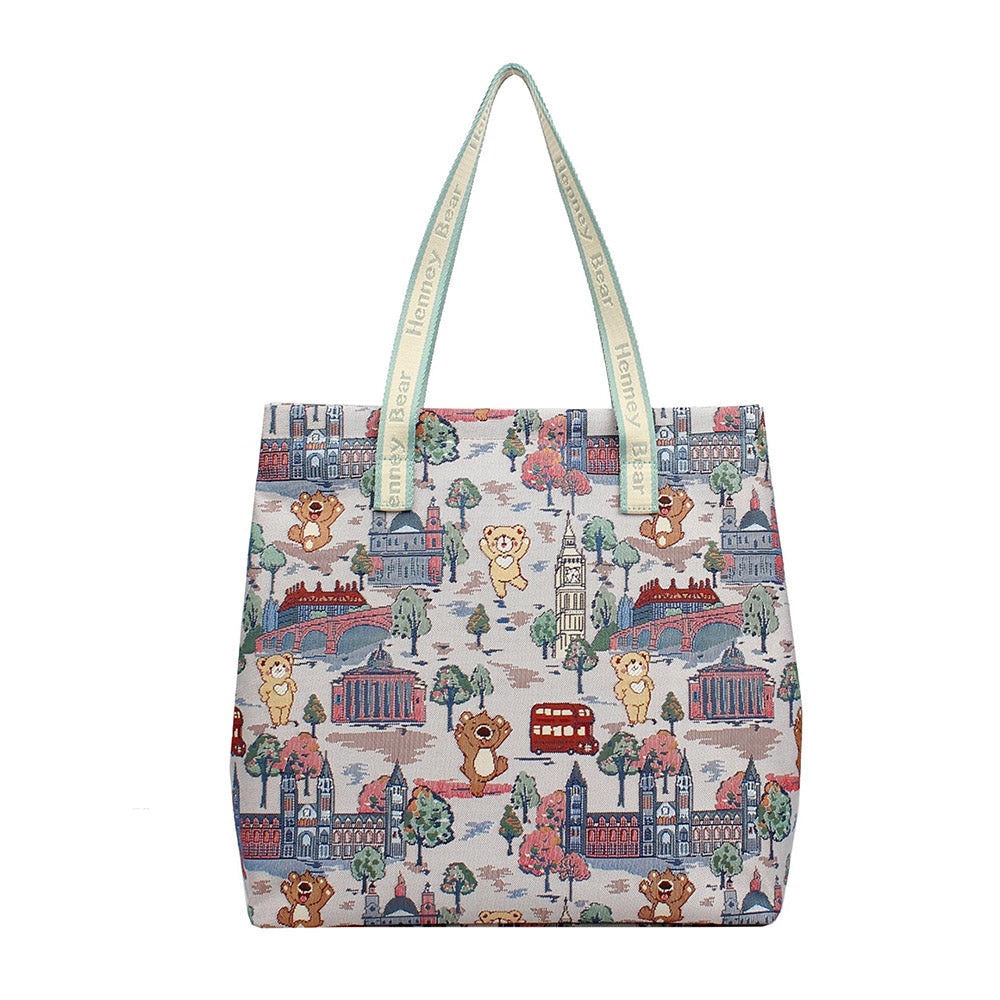 HENNEY BEAR London Bridge Tote Bag
