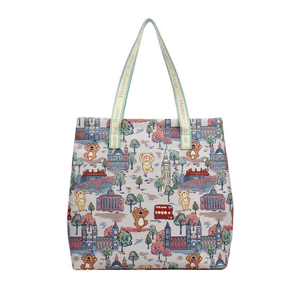 HENNEY BEAR London Bridge Tote Bag