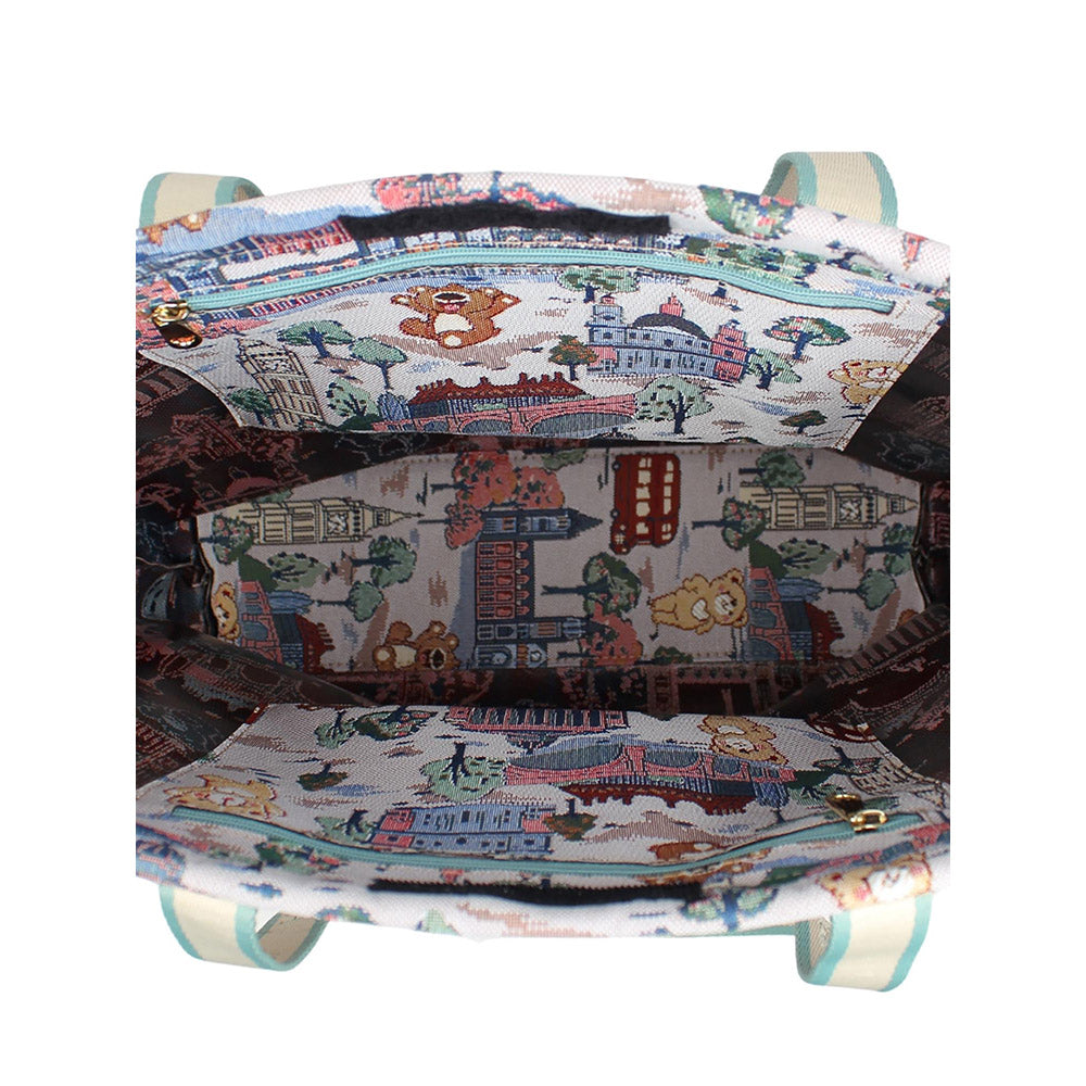 HENNEY BEAR London Bridge Tote Bag