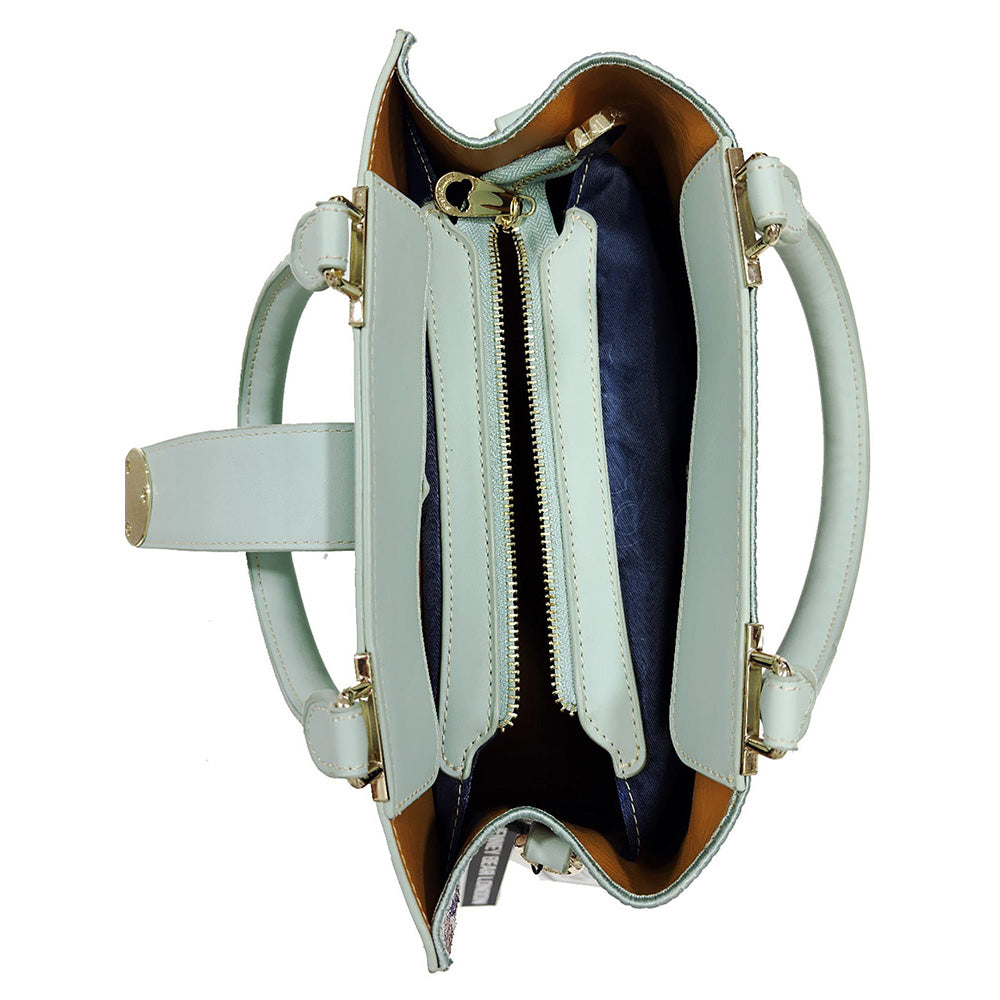 HENNEY BEAR London Bridge Top Handbag with Detachable Strap
