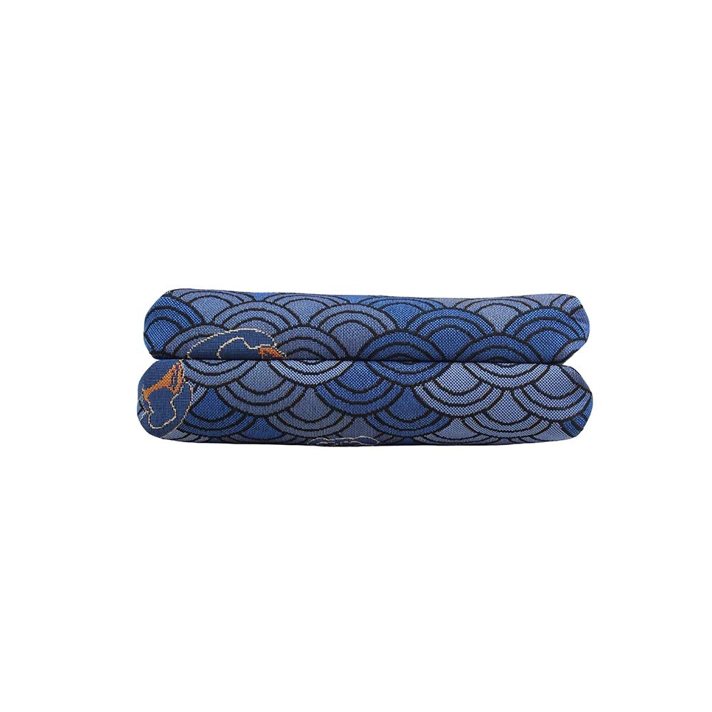 HENNEY BEAR Blue Wave Sling Bag with Detachable Strap