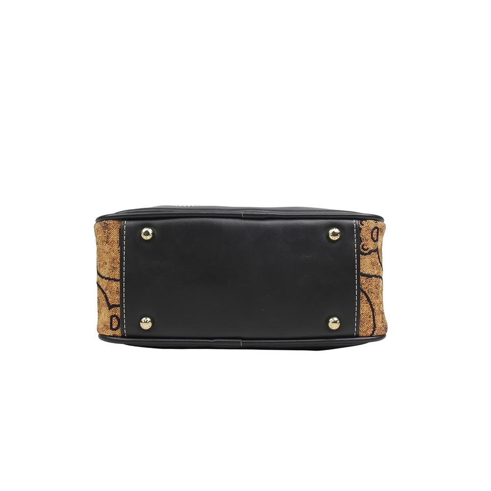 HENNEY BEAR Summit Bear Top Handbag with Detachable Strap