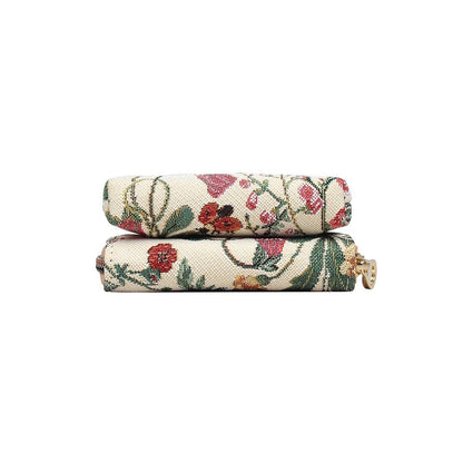 HENNEY BEAR Floral Summer Beige Wallet