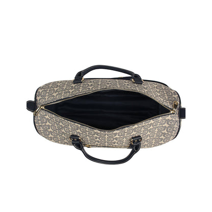 HENNEY BEAR Black Bear Duffle Bag with Detachable Strap
