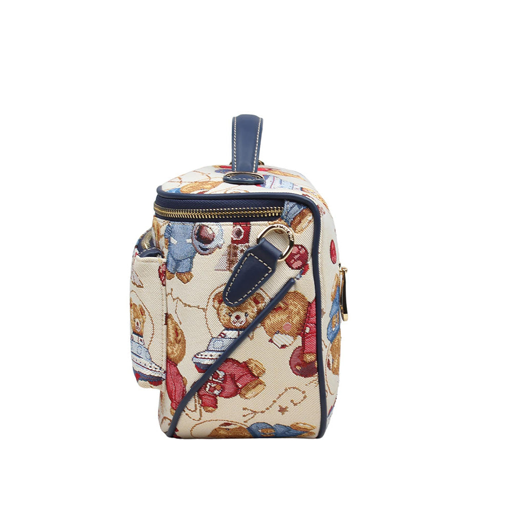 HENNEY BEAR Meta Bear Crossbody Bag with Detachable Strap