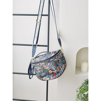 HENNEY BEAR Parrot Song Crossbody Bag with Detachable Strap